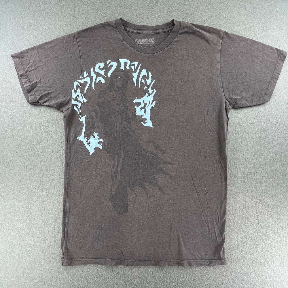 Magic The Gathering Men T-Shirt Cotton Gray Sm Jace Beleren Planeswalker Gamer